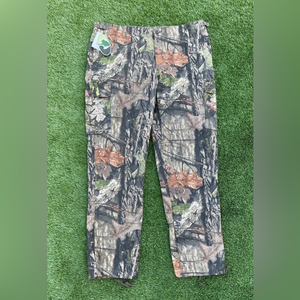 Cabela's Baggy Cargo Pants | Men's 44 Tall Mossy Oak Camo | 6-Pocket NWT